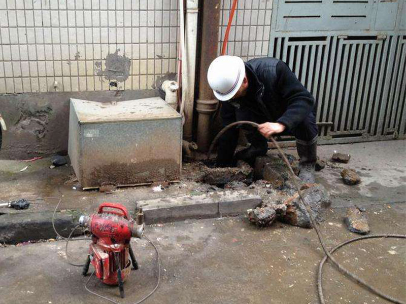 汉台疏通下水道-洗菜池疏通